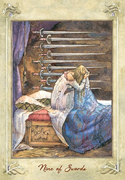 Sample card from the The Llewellyn Tarot tarot deck — Eternal Spirit