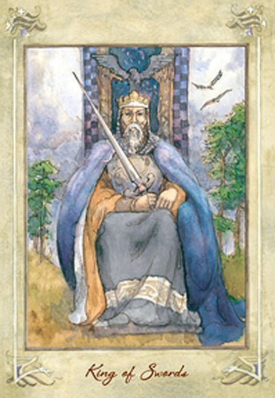 The Llewellyn Tarot card sharing the deck's luminous illustration style — Eternal Spirit