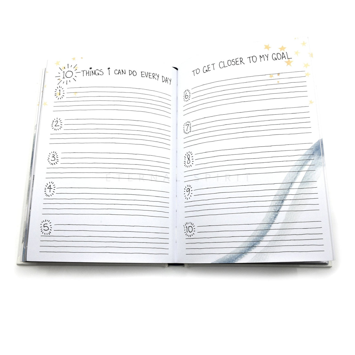 Dreamy Moons "Manifest presenting the journal's reflective writing spaces (manifest view 17) — Eternal Spirit