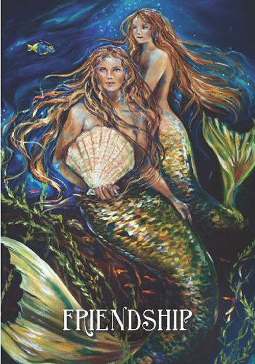 Messages From The Mermaids card capturing the deck's intuitive artistry — Eternal Spirit
