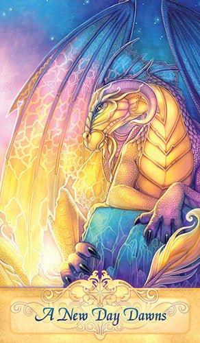 Messenger Oracle (2nd Edition) card showing the deck's detailed artistic vision — Eternal Spirit