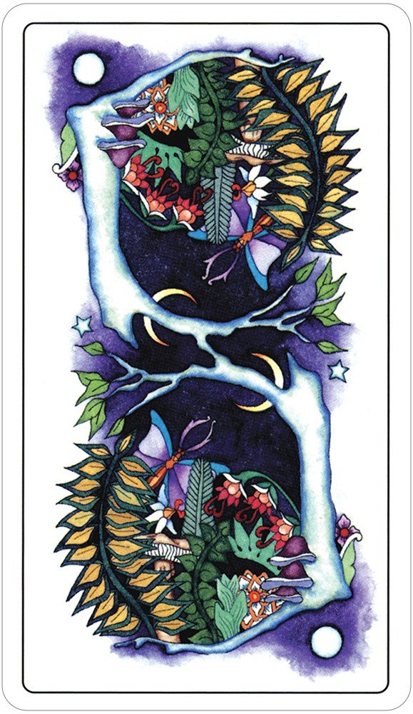 Tarot of a Moon Garden card celebrating the deck's unique visual language — Eternal Spirit