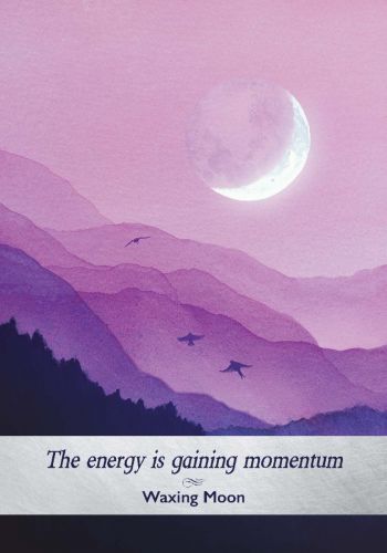 Moonology Cards card displaying the deck's hand-painted illustrations — Eternal Spirit
