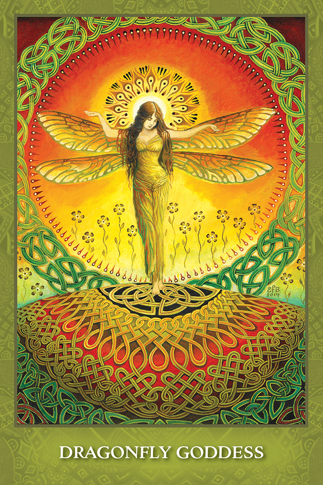 Mystical Sisters Oracle card displaying the deck's hand-painted illustrations — Eternal Spirit