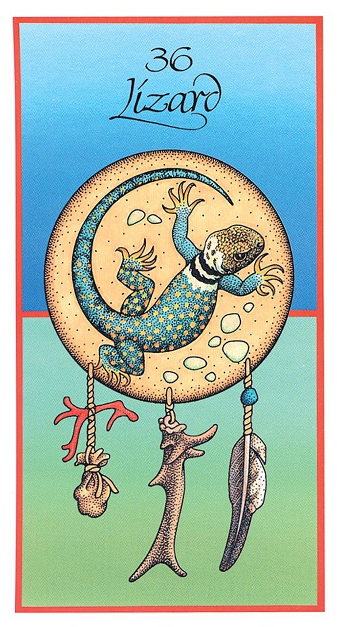 Medicine Cards card demonstrating the deck's inspired artistry — Eternal Spirit