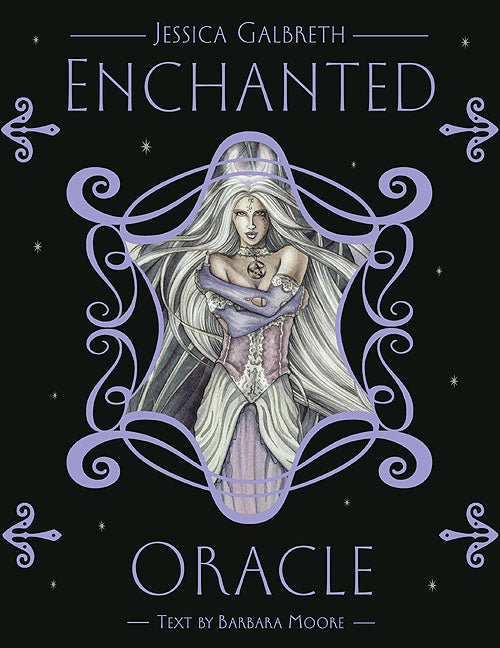 Enchanted Oracle dark ornate box with silver filigree by Jessica Galbreth — Eternal Spirit