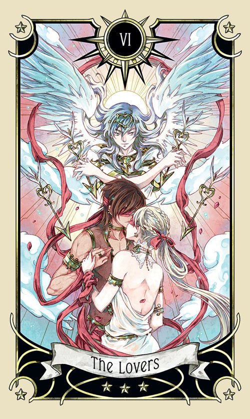 Mystical Manga Tarot card celebrating the deck's unique visual language — Eternal Spirit