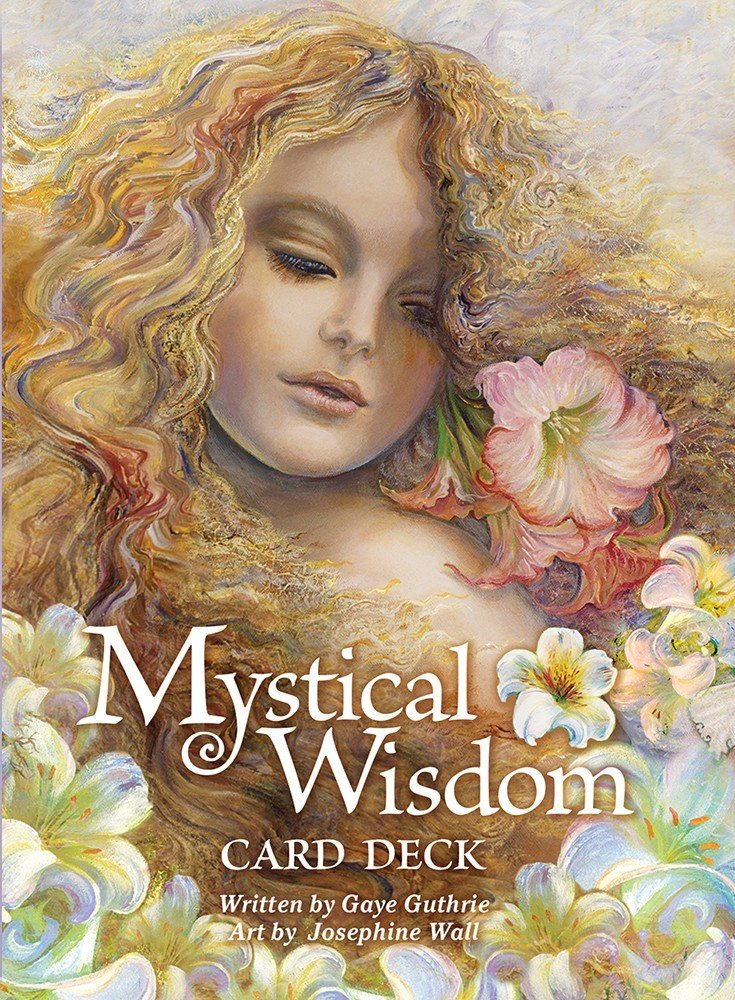 Mystical Wisdom card back design with ornate golden scrollwork border — Eternal Spirit