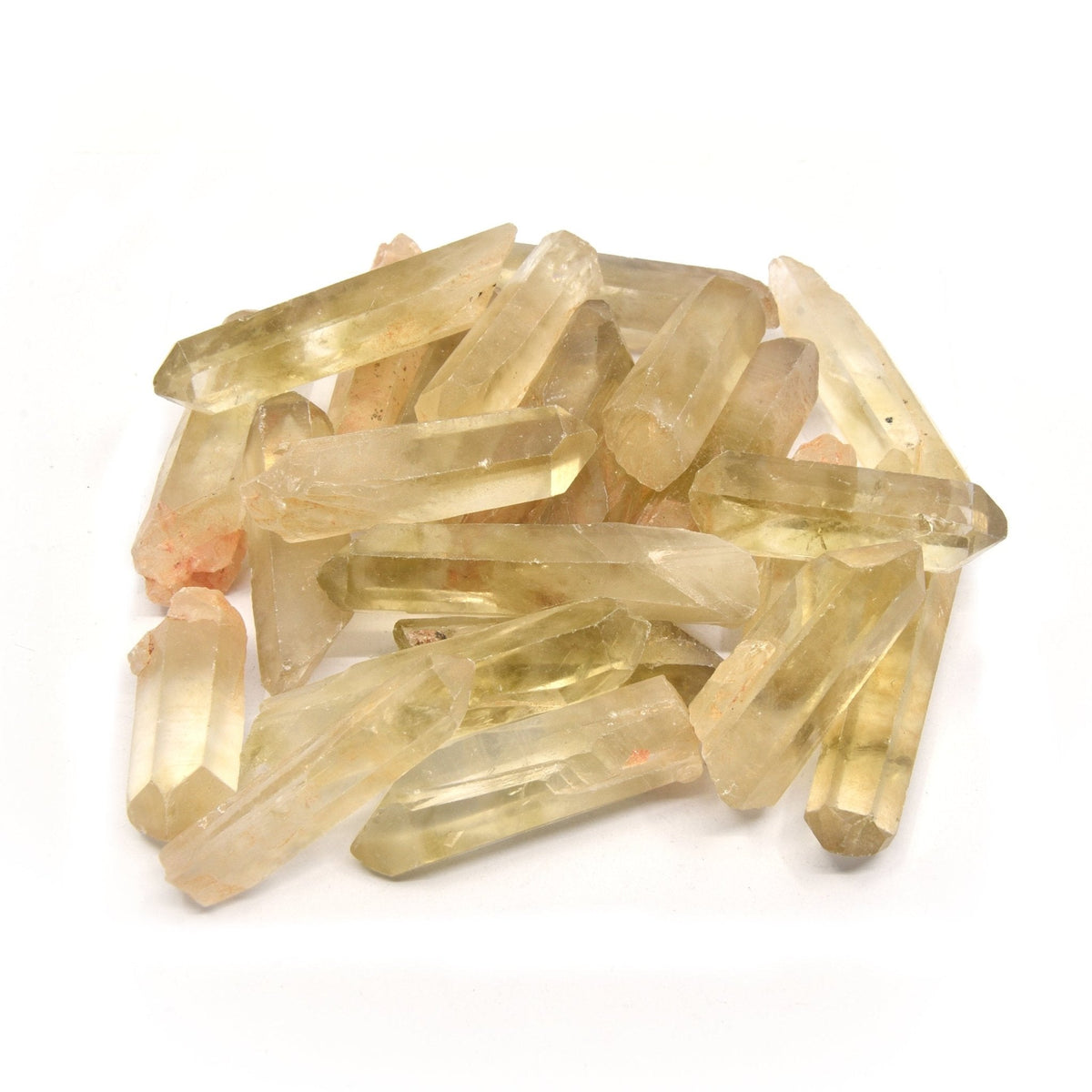 pale golden natural Citrine natural point, $05 selection — Eternal Spirit