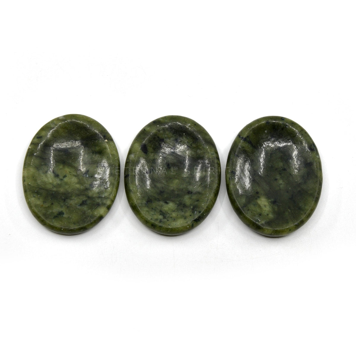 earthy red Jasper thumb worry stone — Eternal Spirit