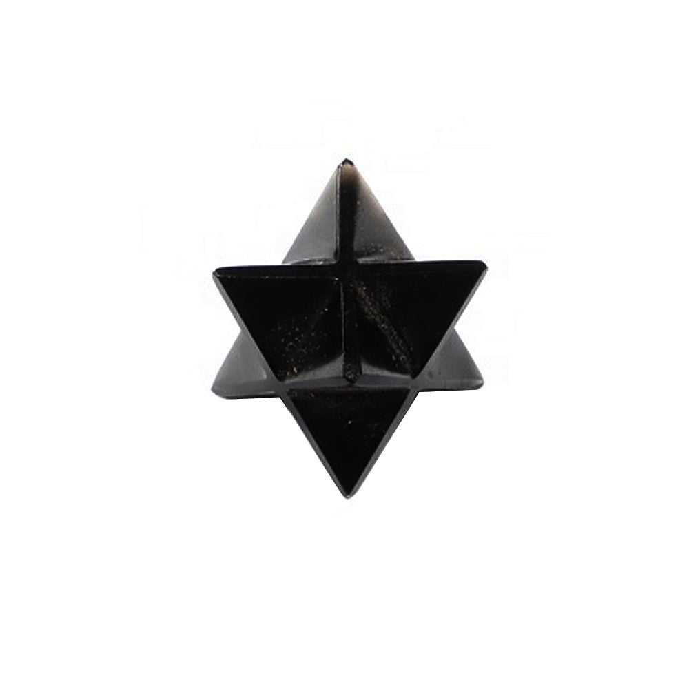 crystalline Clear Quartz sacred Merkaba — Eternal Spirit
