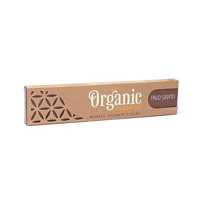 incense sticks - organic goodness "palo santo", aromatic herbal bundle on white background — Eternal Spirit