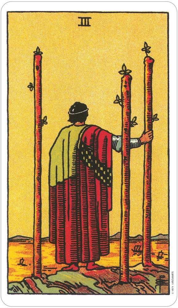 Original Rider Waite Tarot Deck card offering a glimpse of the deck's sacred imagery — Eternal Spirit