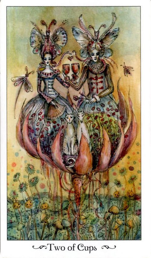 Paulina Tarot card sharing the deck's luminous illustration style — Eternal Spirit
