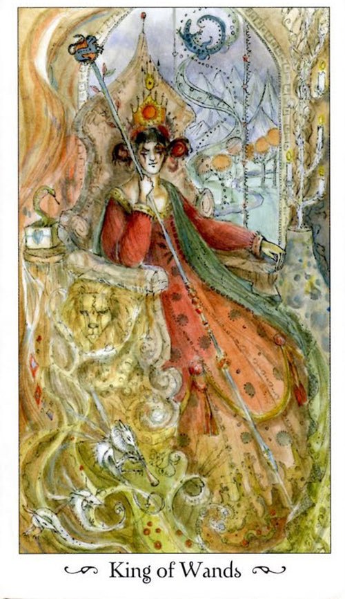 Paulina Tarot card reflecting the deck's transcendent artwork — Eternal Spirit