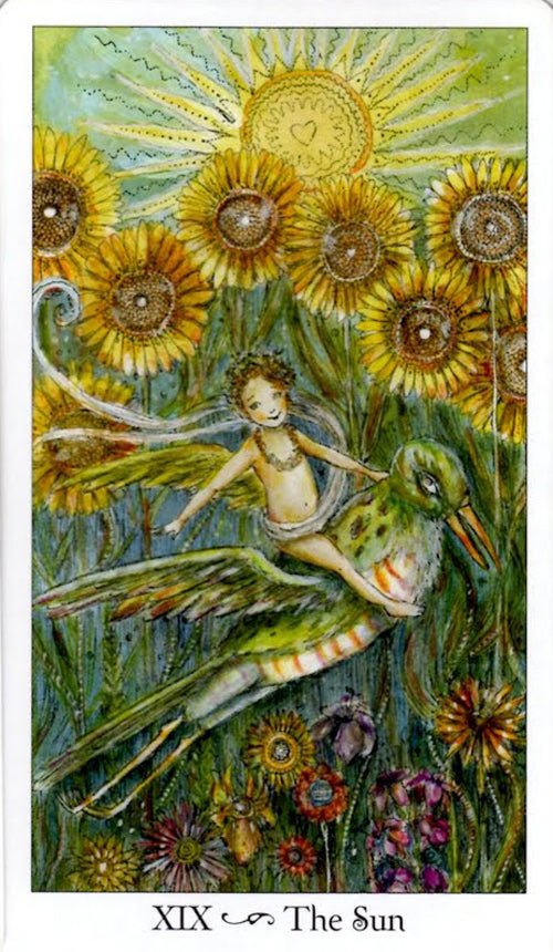 Paulina Tarot card capturing the deck's intuitive artistry — Eternal Spirit