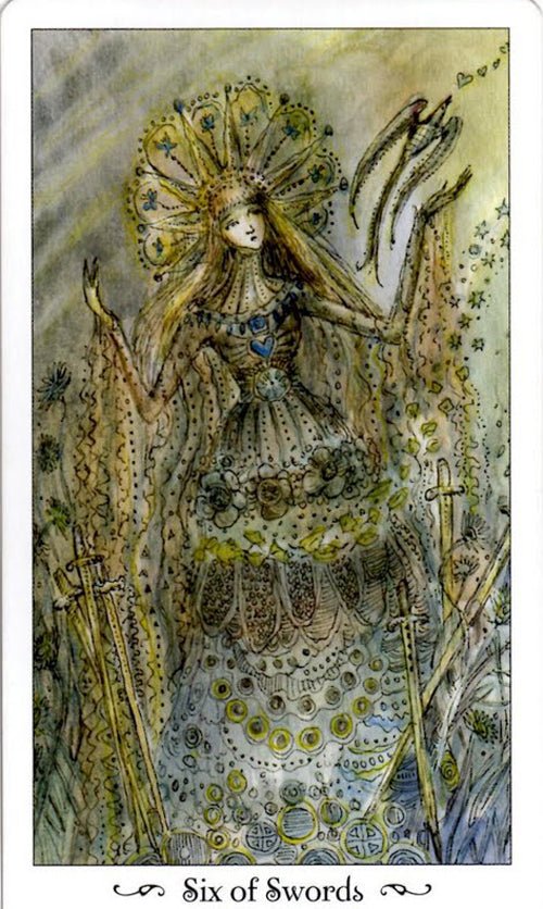 Paulina Tarot card offering a glimpse of the deck's sacred imagery — Eternal Spirit