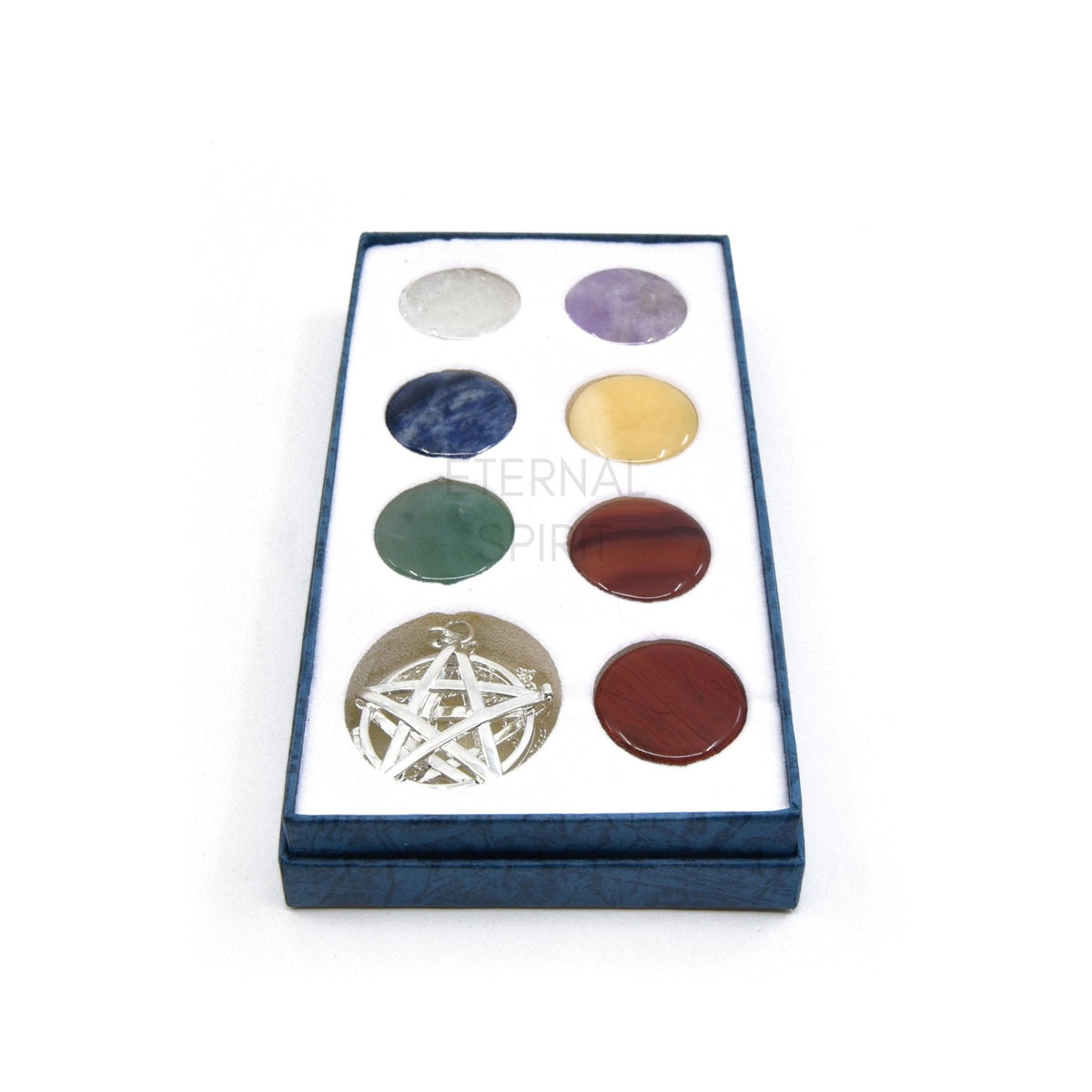 Pentagram disc pendulum divination set with board — Eternal Spirit