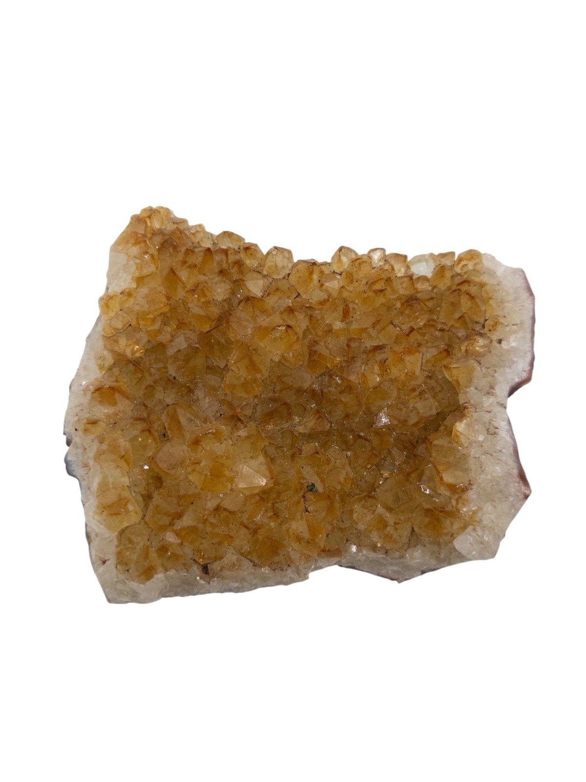 warm golden Citrine cluster #3645, showcasing natural beauty — Eternal Spirit