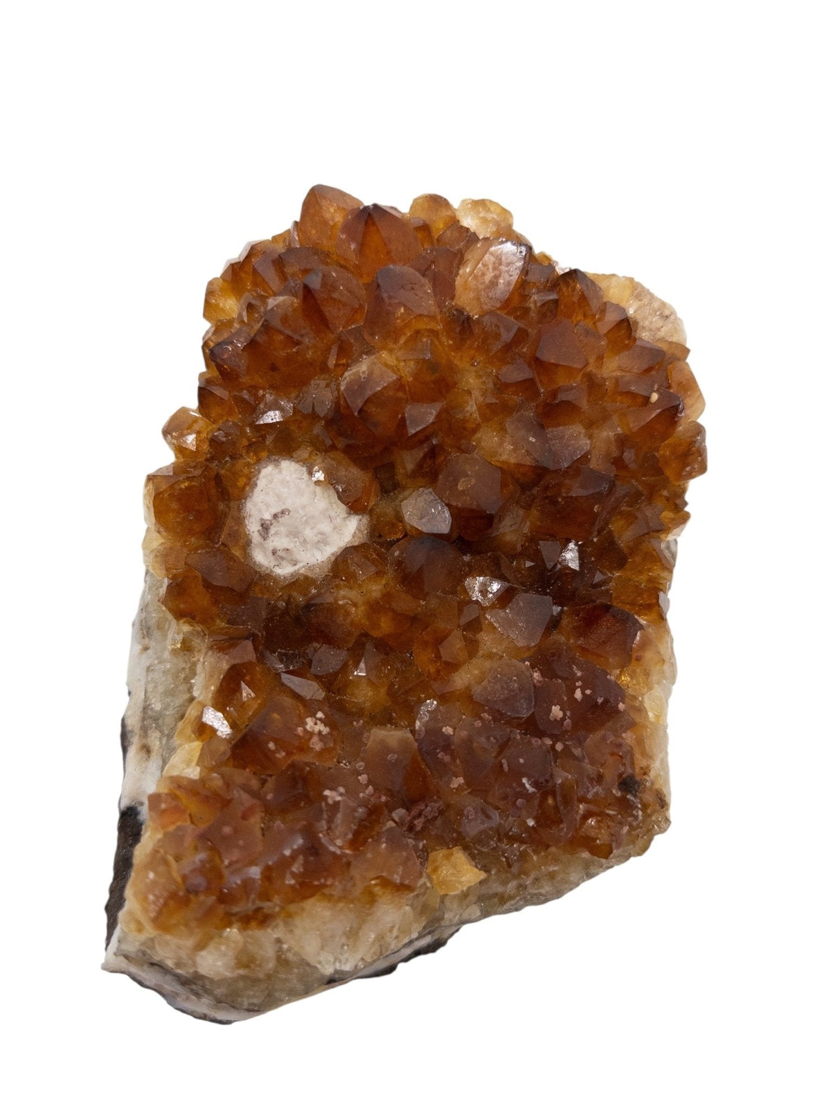warm golden Citrine cluster #3647, showcasing natural beauty — Eternal Spirit