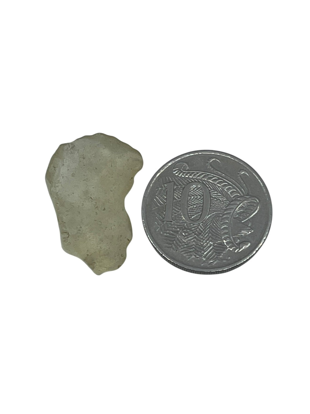 golden Libyan Desert Glass natural formation #3536, revealing hidden facets — Eternal Spirit