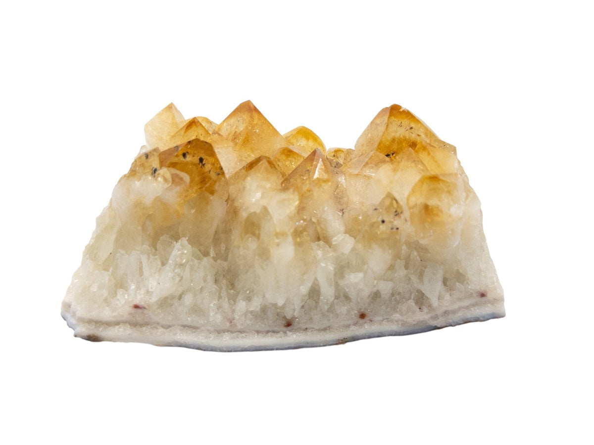 warm golden Citrine cluster #3648, showing depth and lustre — Eternal Spirit