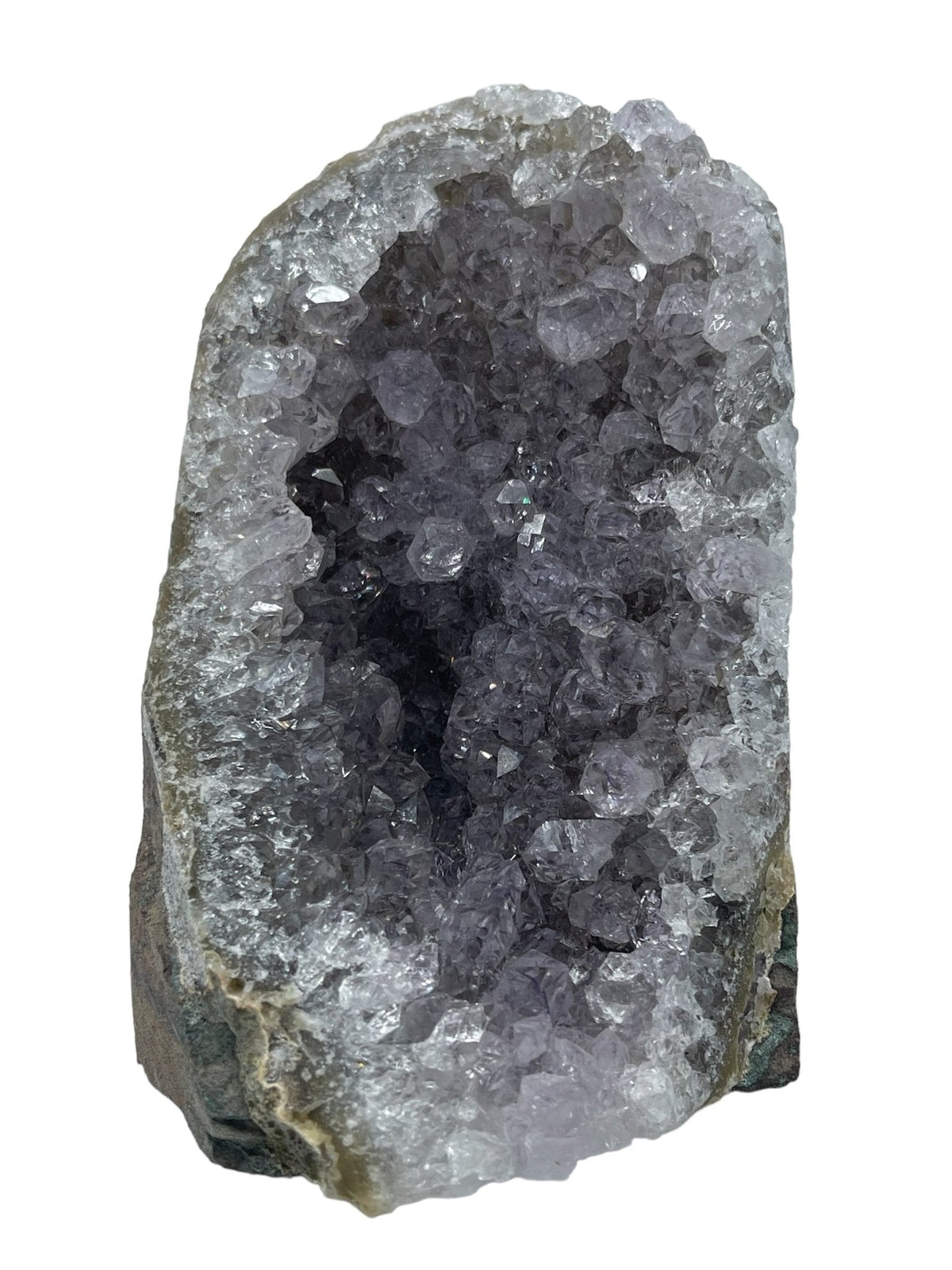 rich violet Amethyst base cut formation #3107, showcasing natural beauty — Eternal Spirit