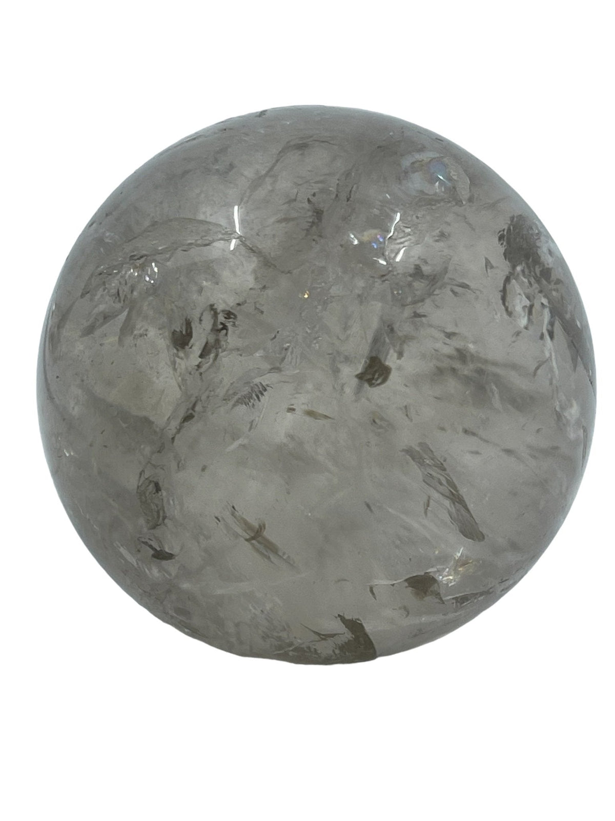 dusky Smokey Quartz sphere #3114, showcasing natural beauty — Eternal Spirit