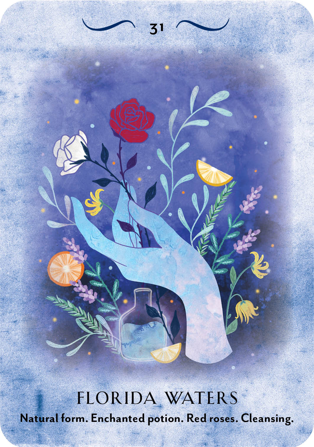 Pure Magic Oracle card featuring the deck's enchanting card art — Eternal Spirit