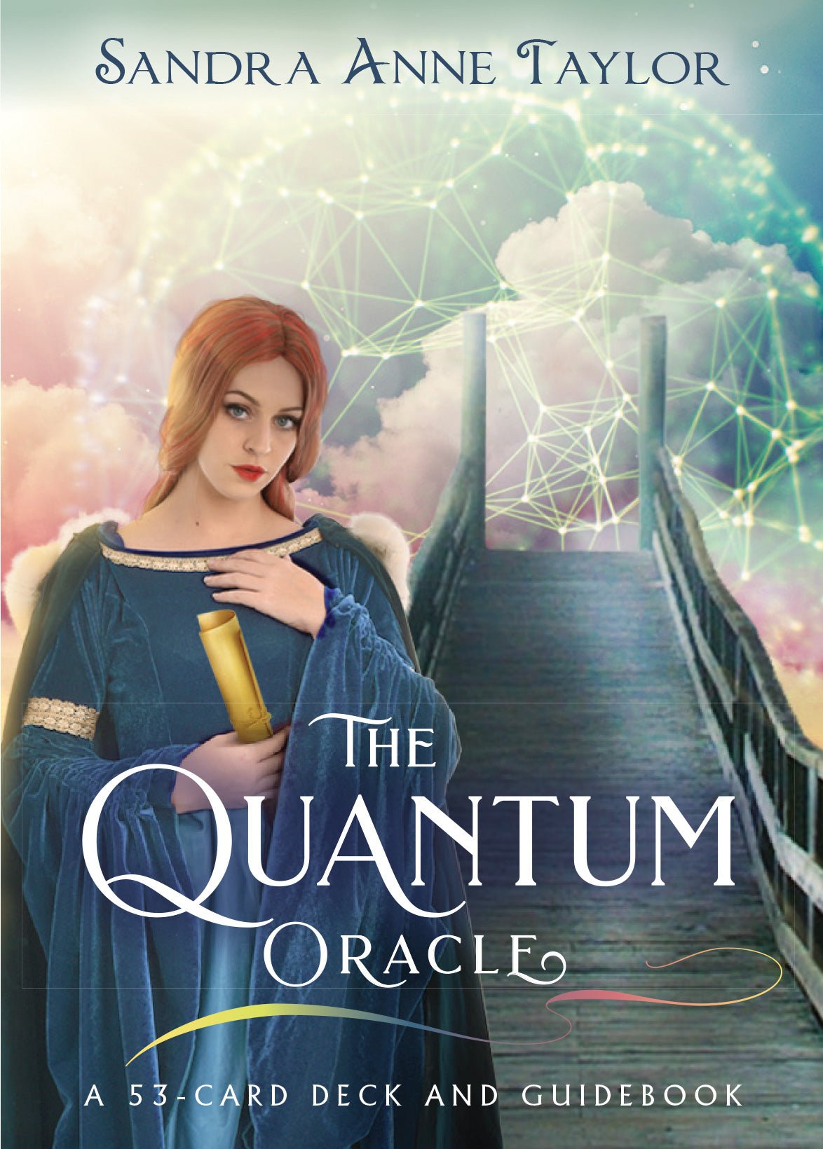 The Quantum Oracle box with cosmic blue design by Sandra Anne Taylor — Eternal Spirit