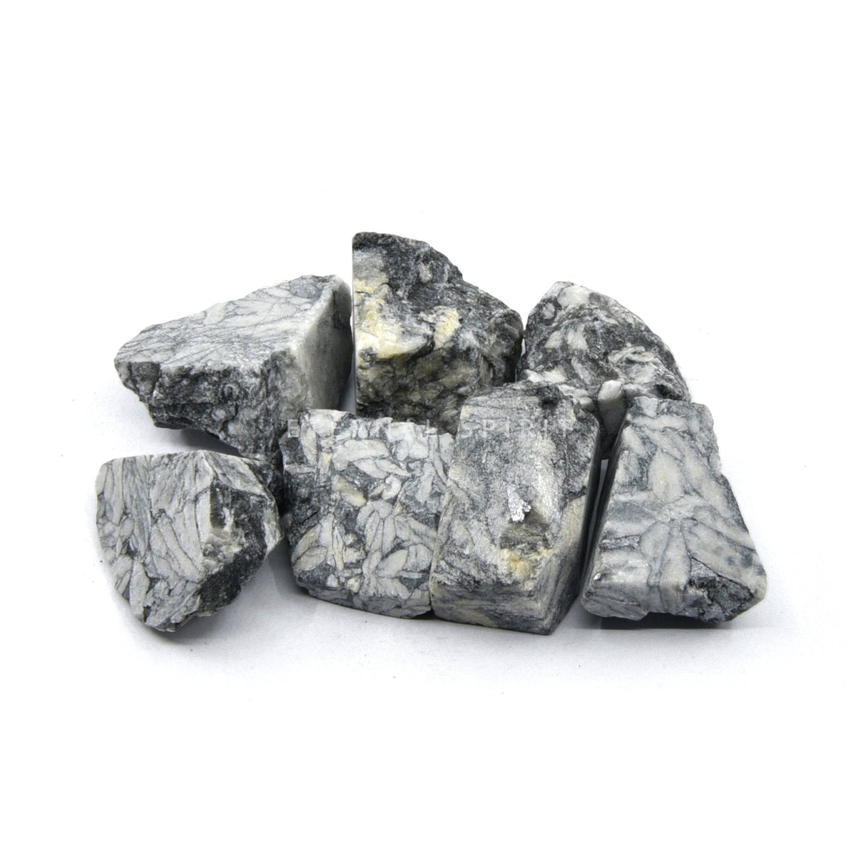 grey and white Pinolith natural chunk, $03.50 selection — Eternal Spirit