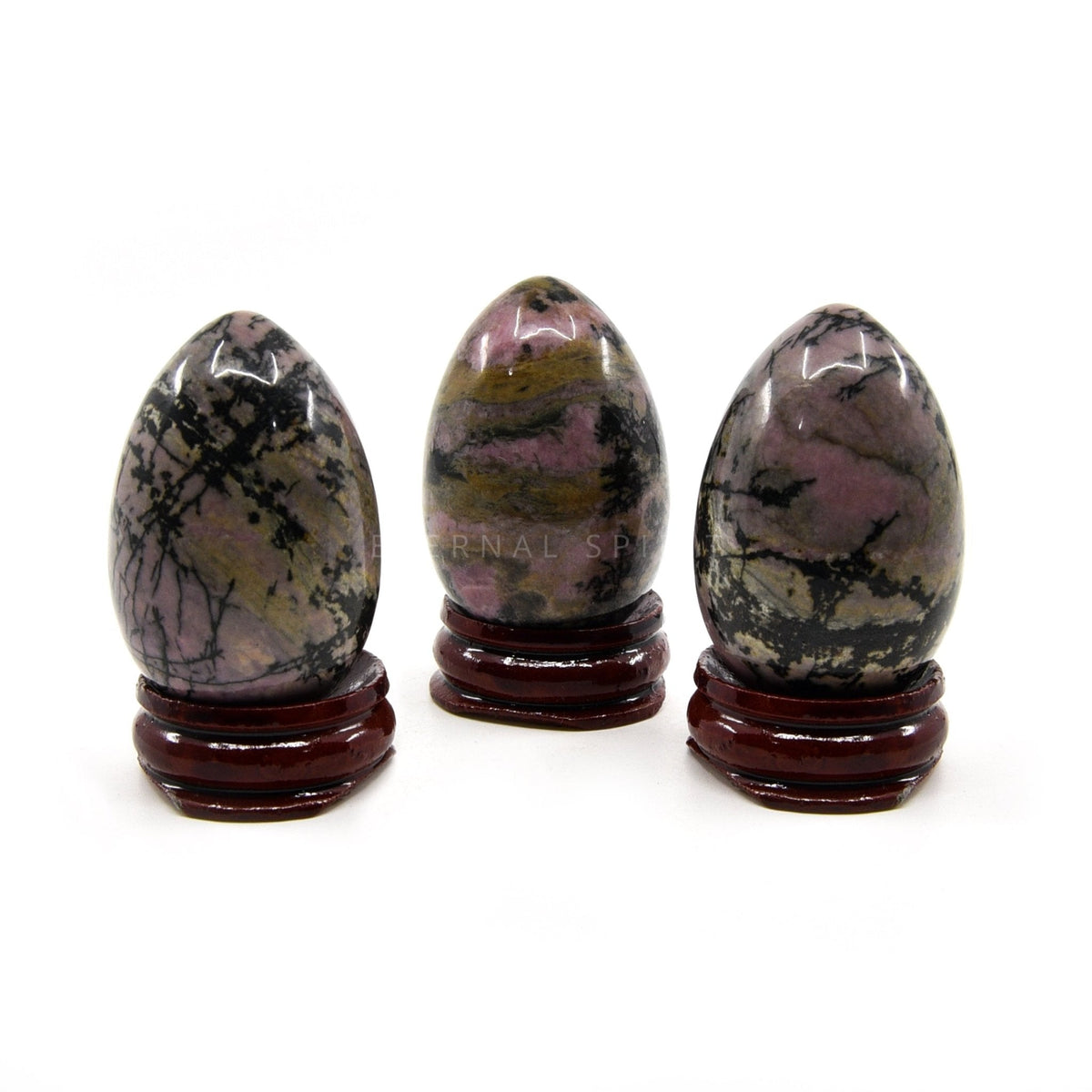 gentle pink Rose Quartz 40mm crystal egg — Eternal Spirit