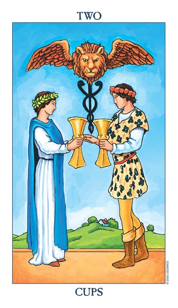 Exploring Tarot Using Radiant Rider-Waite Tarot Set card celebrating the deck's unique visual language — Eternal Spirit