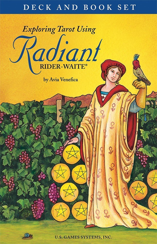 Box cover of Exploring Tarot Using Radiant Rider-Waite Tarot Set tarot card deck — Eternal Spirit