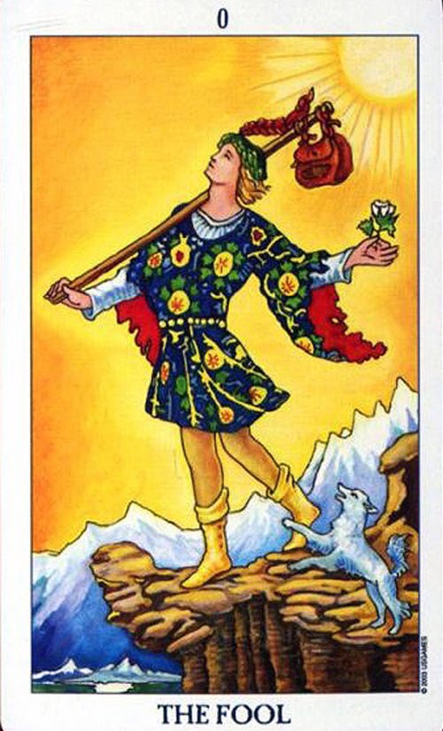 Radiant Rider Waite Tarot (Tin) card offering a glimpse of the deck's sacred imagery — Eternal Spirit