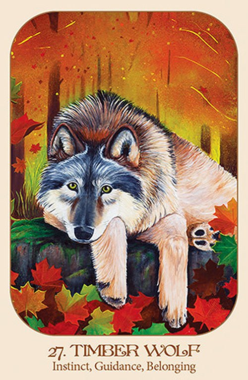 Animal Voices Cards card capturing the deck's intuitive artistry — Eternal Spirit