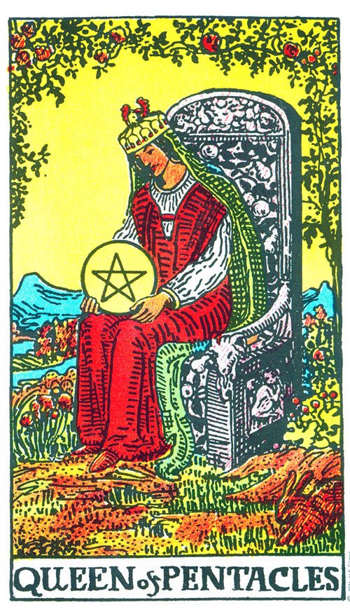 Rider Waite Tarot (Pocket Size) card revealing the deck's deeply layered symbolism — Eternal Spirit