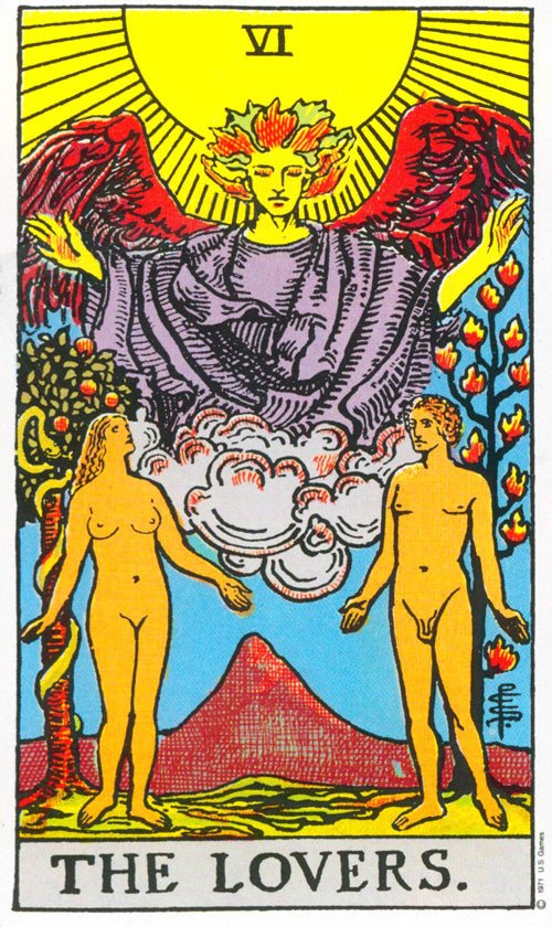 Rider Waite Tarot (Standard Size) card exploring the deck's contemplative imagery — Eternal Spirit