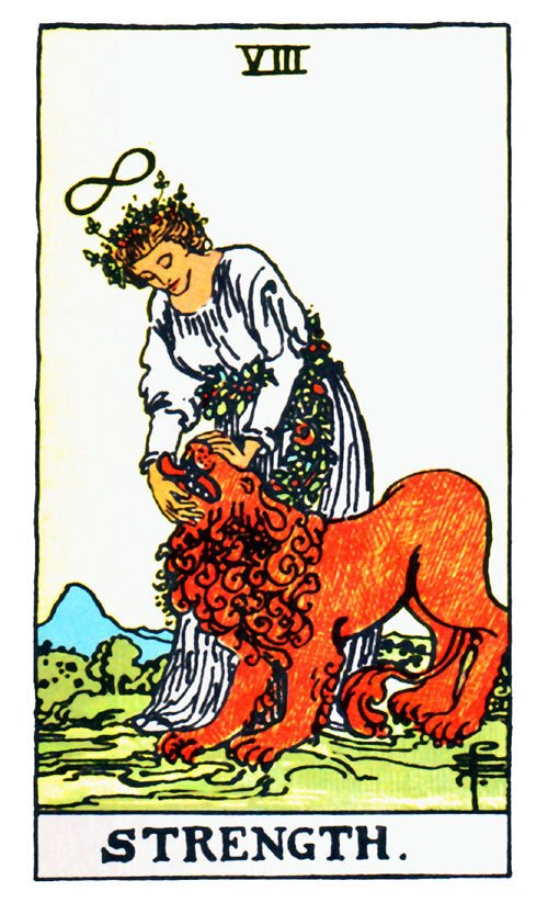 Rider Waite Tarot (Pocket Size) card celebrating the deck's unique visual language — Eternal Spirit