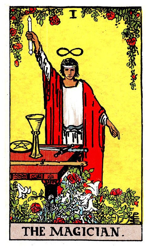 Sample card from the Rider Waite Tarot (Standard Size) tarot deck — Eternal Spirit
