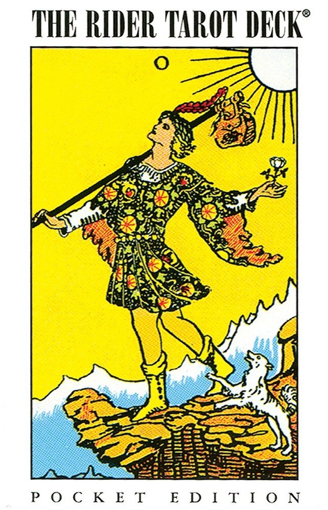 Box cover of Rider Waite Tarot (Pocket Size) tarot card deck — Eternal Spirit