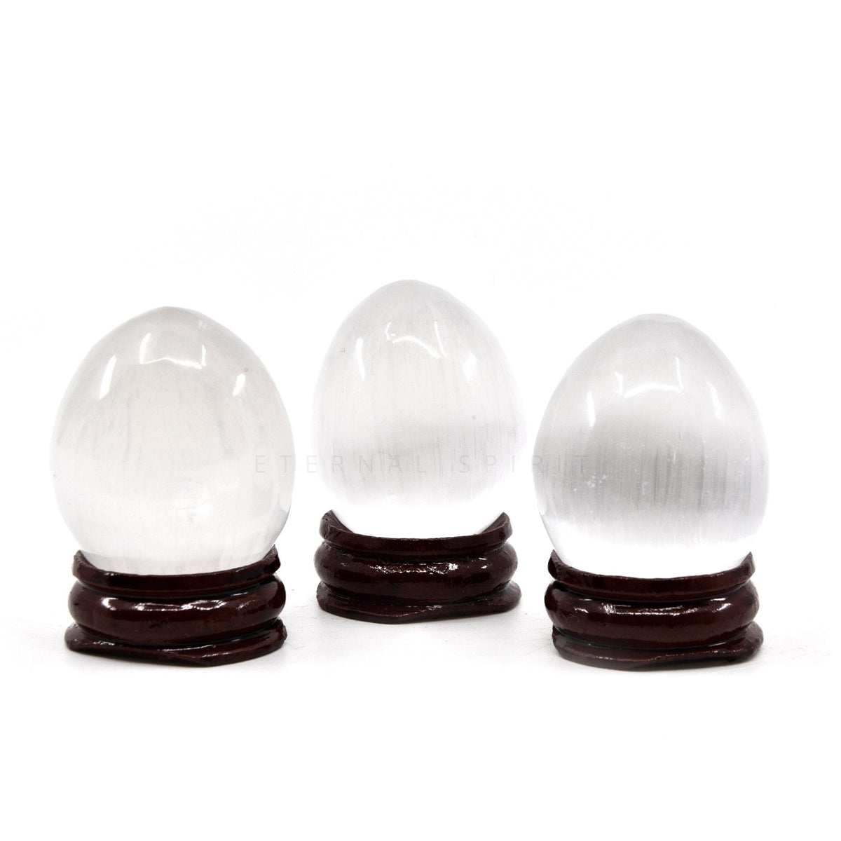 golden-banded Tiger Eye 40mm crystal egg — Eternal Spirit