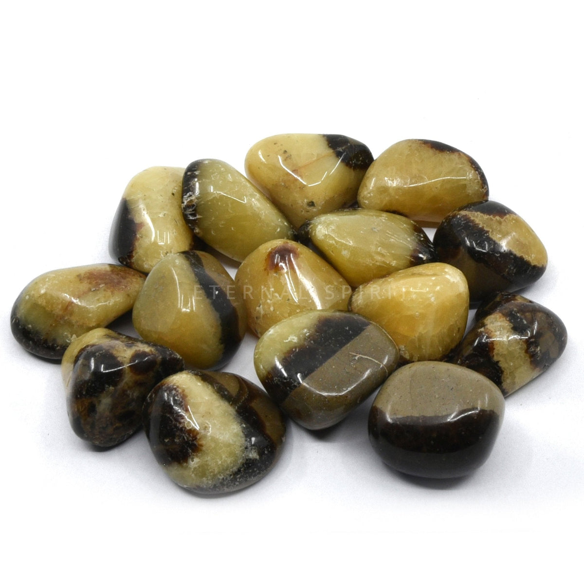 collection of polished Septarian tumble stones — Eternal Spirit