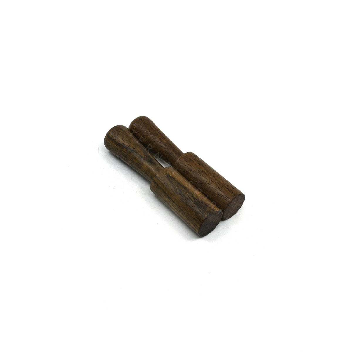 Wooden mallet, suede head detail for bowl resonance — Eternal Spirit