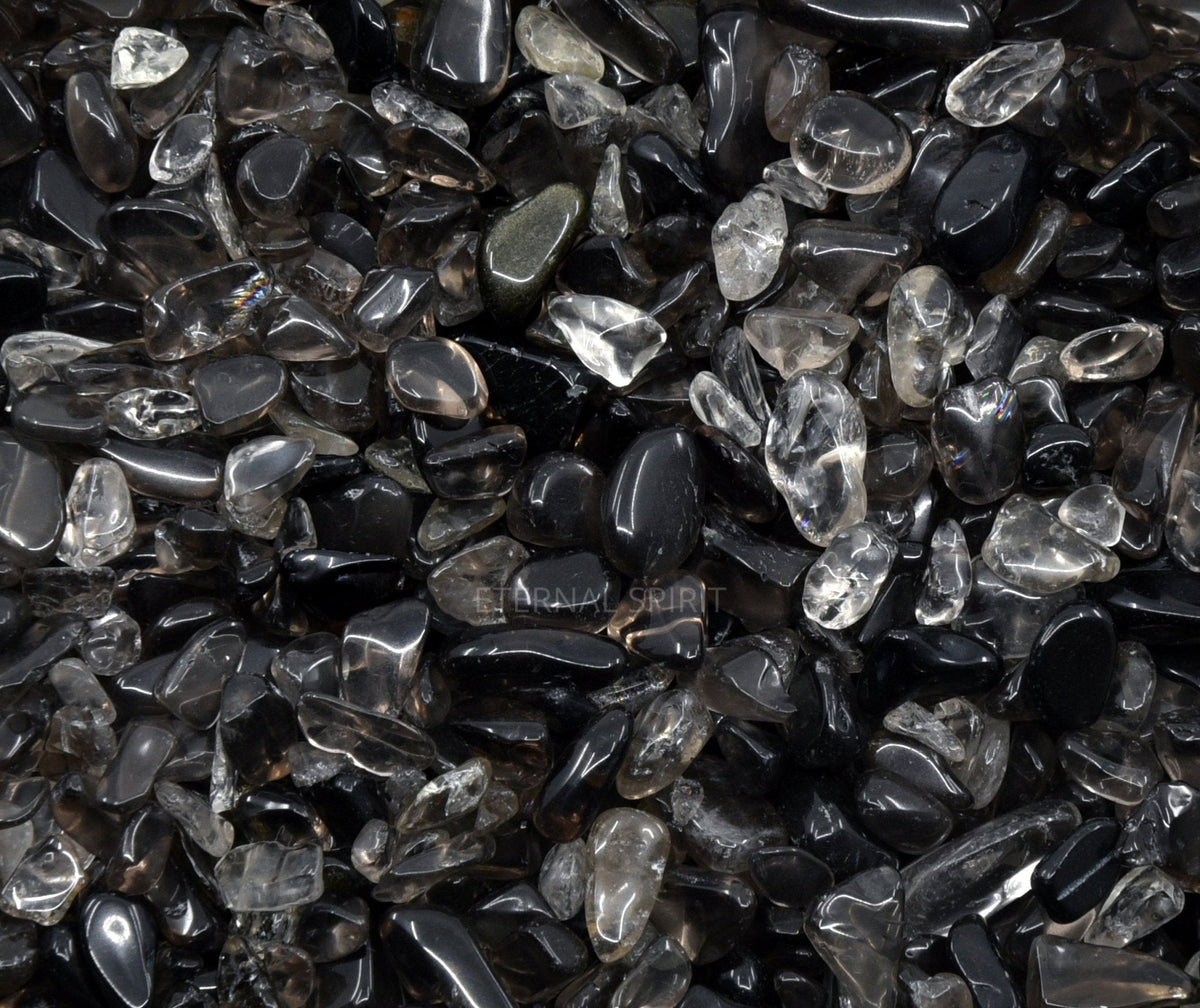dusky Smokey Quartz chips for grids, crafts and sacred work — Eternal Spirit