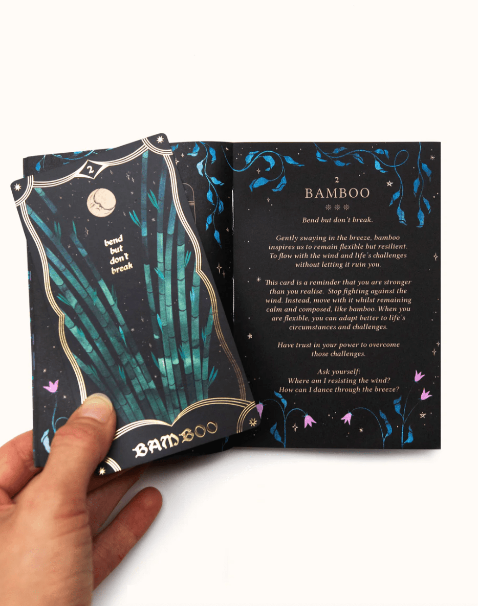 Bloom Oracle Deck card offering a glimpse of the deck's sacred imagery — Eternal Spirit