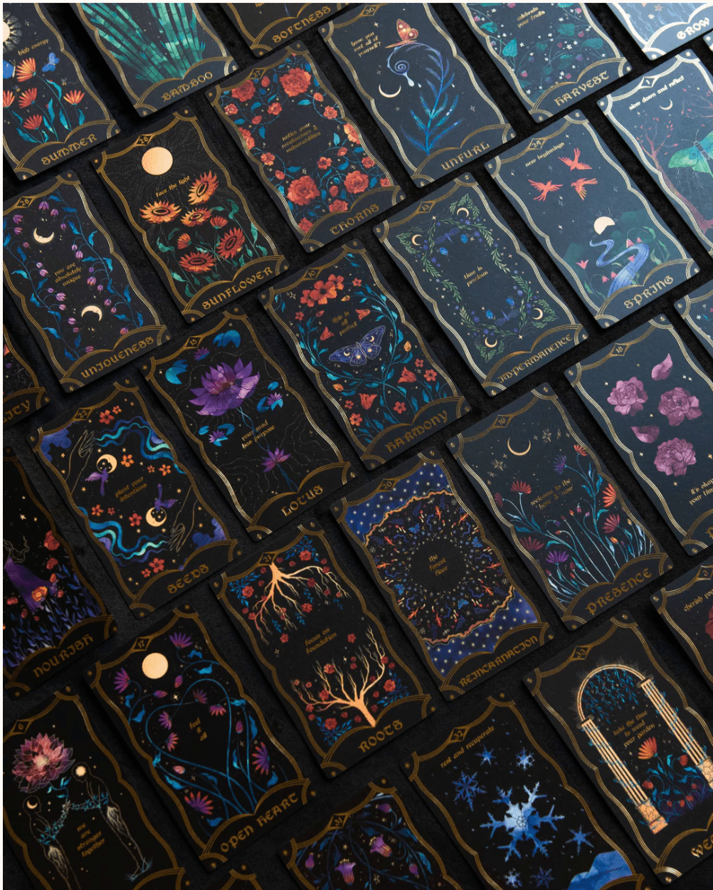 Bloom Oracle Deck card sharing the deck's luminous illustration style — Eternal Spirit