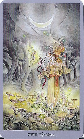 Shadowscapes Tarot card capturing the deck's intuitive artistry — Eternal Spirit