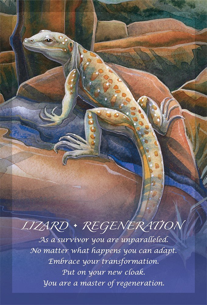 Spirit of the Animals Oracle card capturing the deck's intuitive artistry — Eternal Spirit