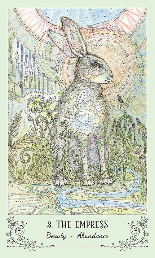 Spiritsong Tarot card exploring the deck's contemplative imagery — Eternal Spirit